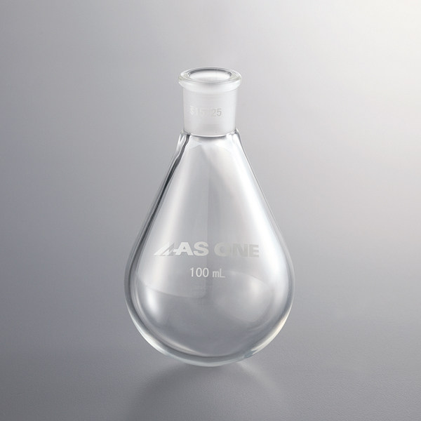 日本亚速旺ASONE  茄型烧瓶 なす型  FLASK GLASS C3-658首都仪器