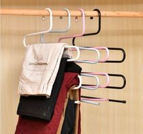 Hot Sell New Magic Stainless Steel Trousers Hanger Multifunc