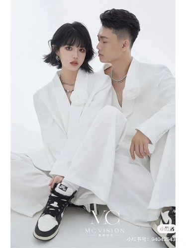 Модный цветной постер для влюбленных, костюм, 2022