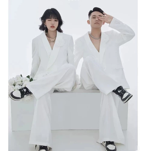 Модный цветной постер для влюбленных, костюм, 2022