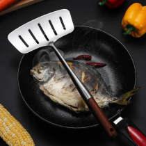 304 Stainless Steel Fried Fish Shovels for Fish Shovels Fried Steak Domestic Kitchenware Multipurpose feature Large number flat shovel leakage shovel