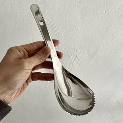 304 Stainless Steel Ice Scraper, Taro Ice Shaver, Snowflake Ice Cream Scoop, Ice Crusher, Manual Ice Shaver for Street Vending