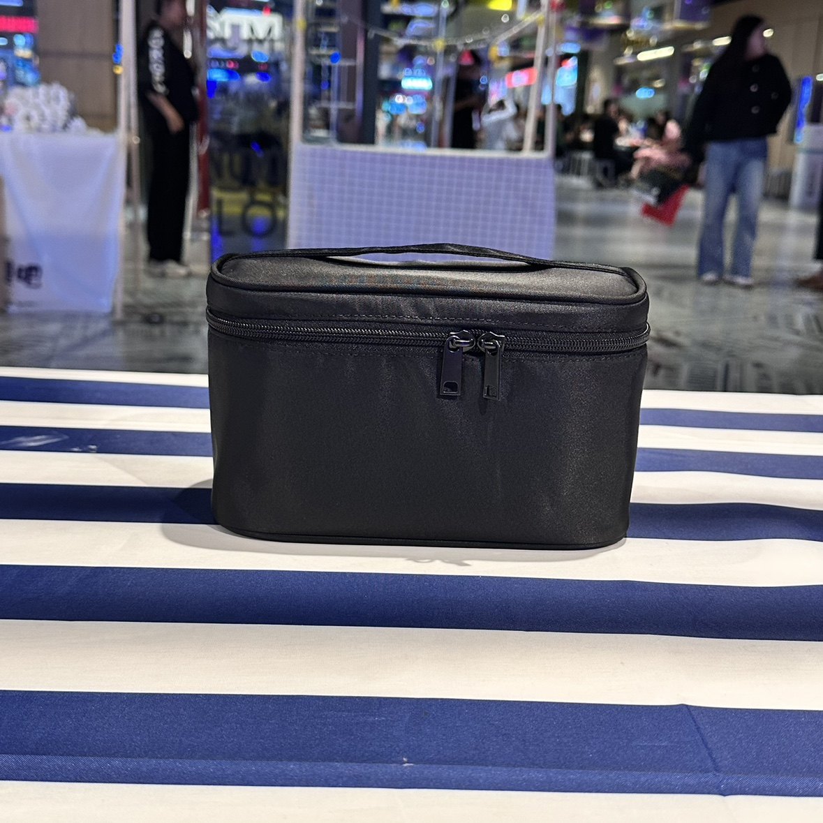 Косметичка для хранения косметики HMDM Japan без печати женская 2025 новая однотонная портативная дорожная многофункциональная сумка большой емкости advanced Изображение 1