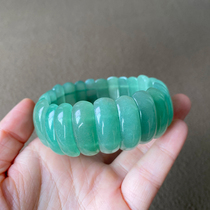 Brazils East Mausoleum Bracelet Green Jade Nail Green Jade Turtles Handmaids Jade Bracelet for Mens Jade Bracelet