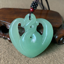 East Mausoleum turns dry Kun pendant lady money chain to run jade stone jade pendant sweater chain Yupe jewels