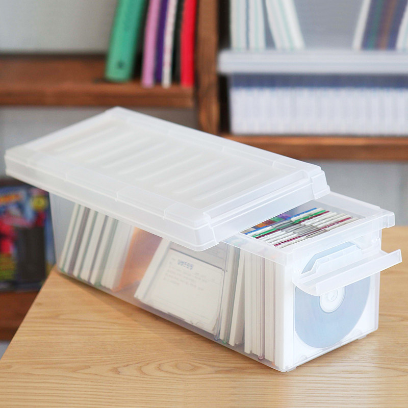 South Korea imported cd storage box home dvd storage disc disc box comic album finishing CD storage box