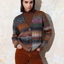 LANG MAGNOLIA 74-1 coat material package Merino wool section dyed wool imported shawl thread DIY