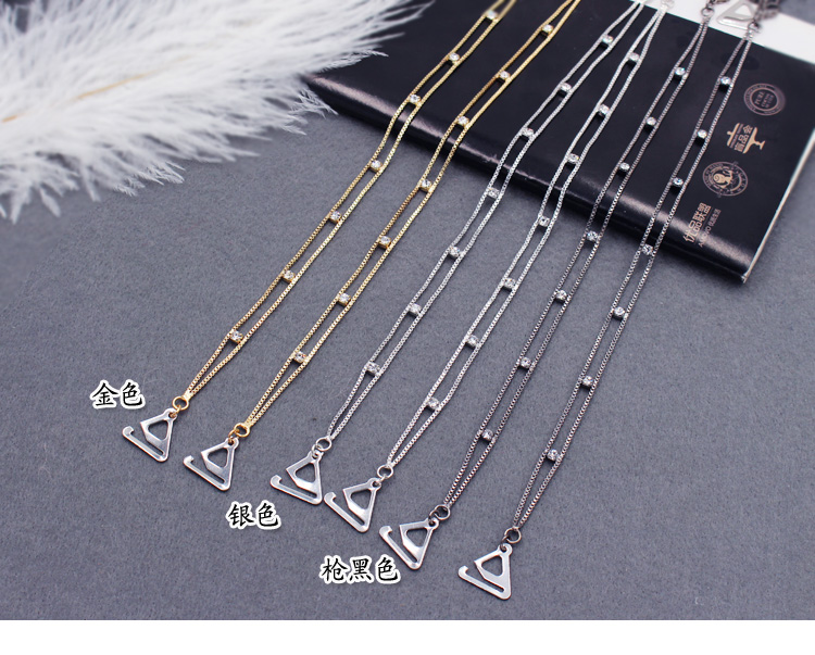 Không trượt vô hình rhinestone dây đeo vai chữ thập treo cổ áo ngực dây đeo từ cổ áo không có dấu vết sexy vẻ đẹp trở lại đồ lót áo ngực mùa hè