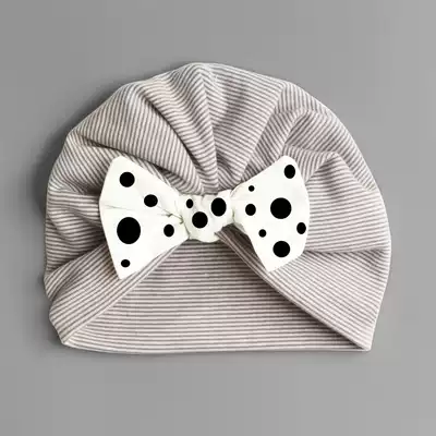 Newborn baby hat 0-3 months newborn hat Baby hat fetal hat Female autumn and winter infants and young children cute and super cute