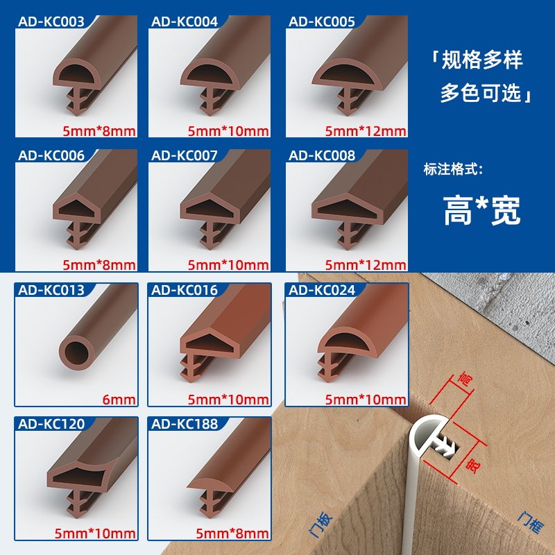 实木门如何选装门缝密封条和防撞条?卡槽门套条能否有效隔音?_电子产品_淘宝数码网