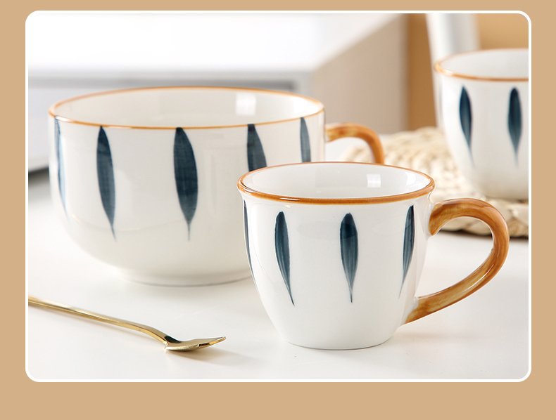 Japanese ceramics ceramic small cup of creative move breakfast cup of coffee cup cup men and women lovers keller cup