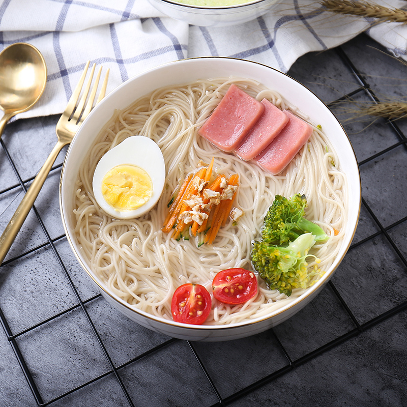 Jingdezhen porcelain ipads 7 "eat the rainbow such as bowl bowl of hot soup bowl prevention household contracted large ceramic bowl of rice salad