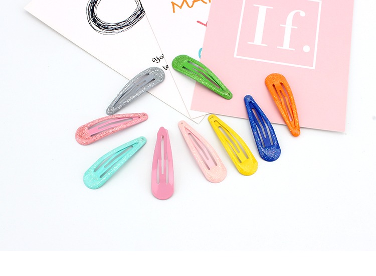 Màu sắc phụ kiện tóc trẻ em clip đầu tóc bên kẹp tóc mạng đỏ ins kẹp tóc BB clip thẻ bé kẹp tóc Nhật Bản băng đô turban