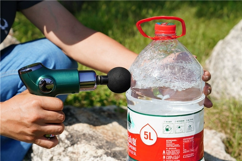 Зеленый Y тип 32 фасции Gun Глубокий релаксационный массаж массаж и постоянную фасцию мышечной мембраны релаксант массаж