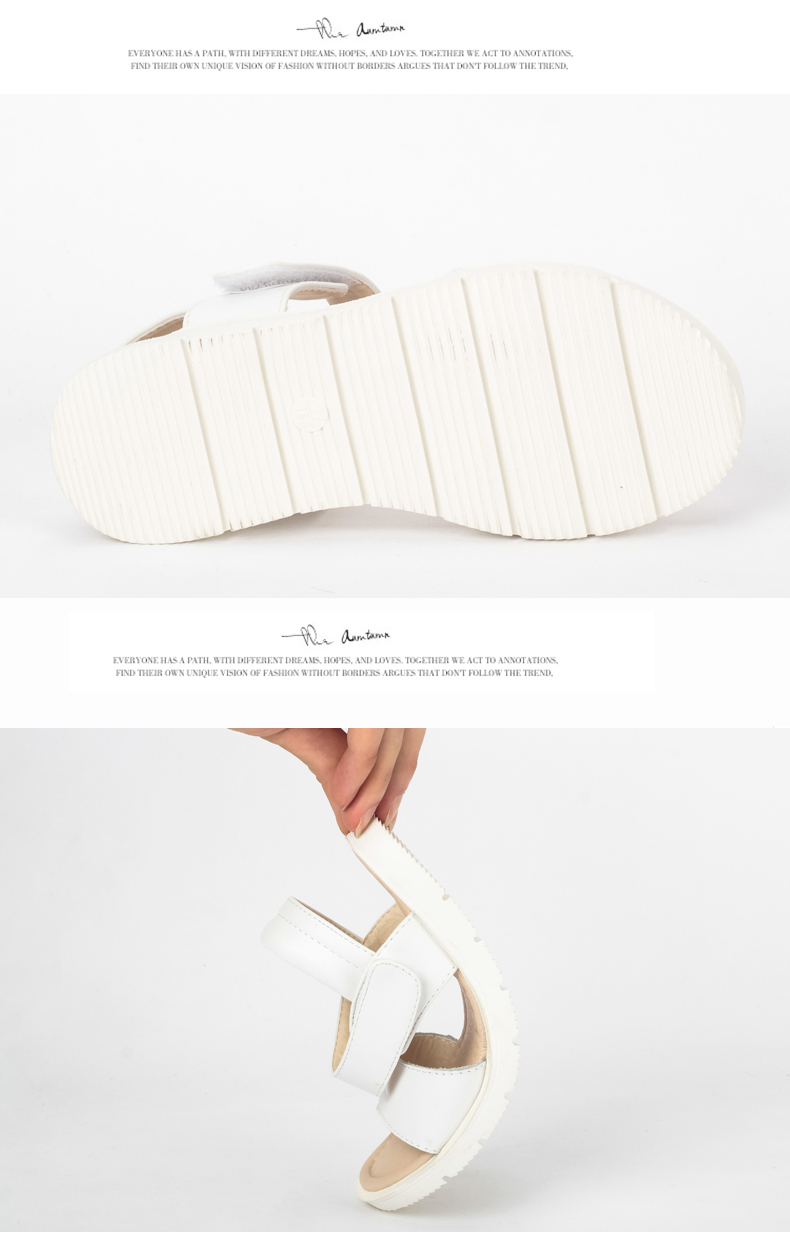 Sandales enfants en cuir orteil pour été - Ref 1053305 Image 19