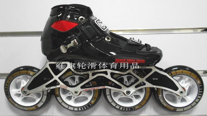 South Korea Senkou C Pure Handmade Woven 8 Floors High Strength Glass Fiber Speed Skating Shoes Korea Yamaguchi X Aluminum Bracket