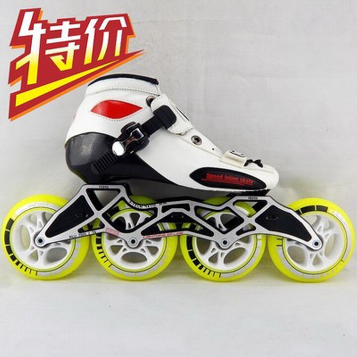 Korea Moriguchi C Speed Skating Shoes Adults Men And Women Speed Skating Shoes Race Speed Shoes Professional PS Big Cake Shoes Straight Row Wheels