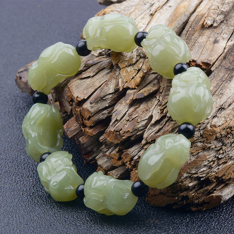 Hangtian Yuhuang Orchid Show Rabbit Life Twelve Zodiac Handick Handle Chain