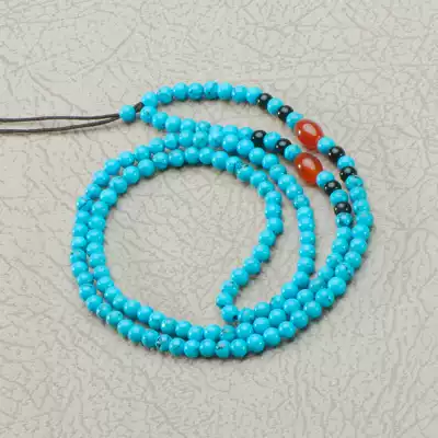 Turquoise hanging chain Jade jade hanging rope Ethnic style pendant Jade pendant Hanging rope Wild jade pendant hanging chain