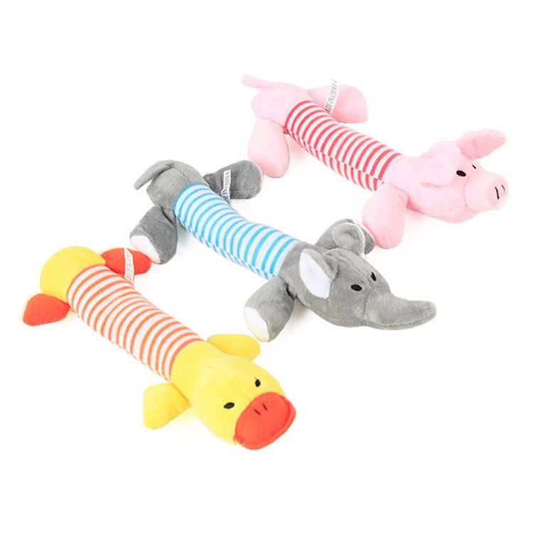 Vocal dog đồ chơi sang trọng teddy lông vàng chó lớn và trung bình đồ chơi cho chó fox