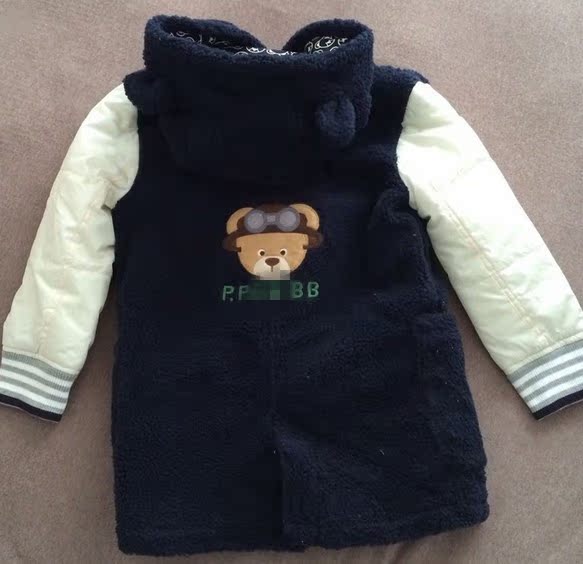 Manteau pour garcon en flanelle - Ref 2161303 Image 3