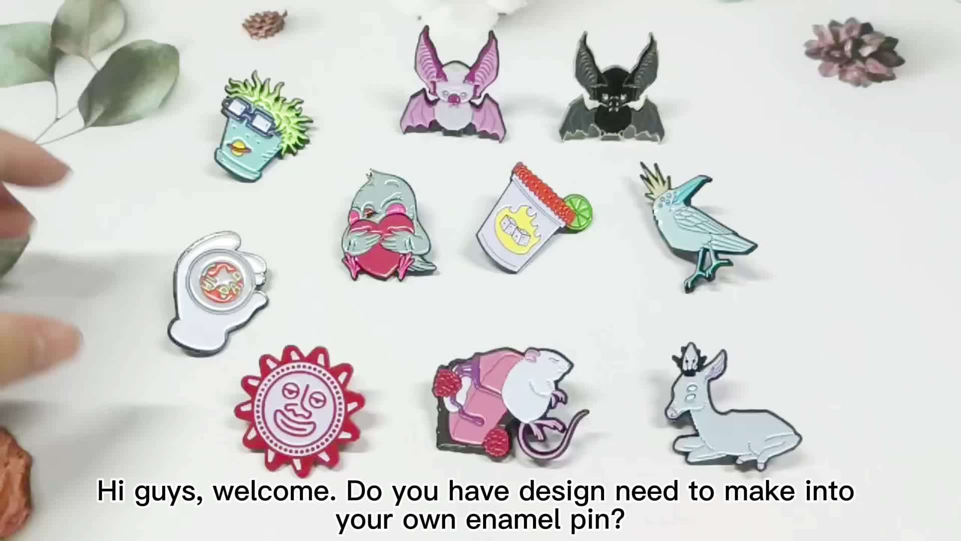 Wholesale Bulk Metal Anime Lapel Pin Supplier Manufacturer Custom Hard