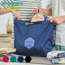 m square light folding short distance travel bag women can set trolley case shopping bag travel shoulder Hand bag