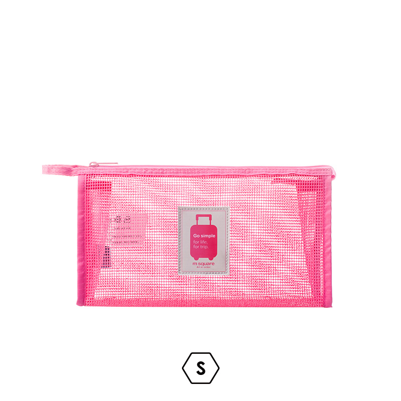 msquare mesh washbag breathleakage bathroom toiletriesbag bag bag