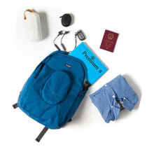 Shoulder bag female Korean version Joker fashion large capacity Tide brand folding portable lightweight waterproof student backpack mens leisure