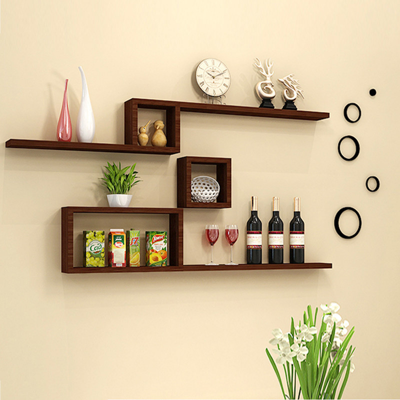 Solid wood Lattice Wall Shelf Hanging Wall Cabinet Living-room Dining Room Dining Room Dining Room Dining Room Dining Room Dining Room Dining Room Dining Room Dining Room Wall Hanging Wall Cabinet Wall Trim