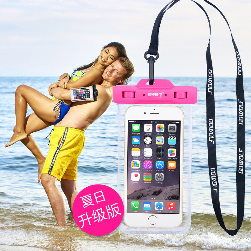 Sanya Travel Universal Mobile Phone Waterproof Bag Diving Cover Touch Screen Rain Protection Bag Photograph Apple 67plus Huawei
