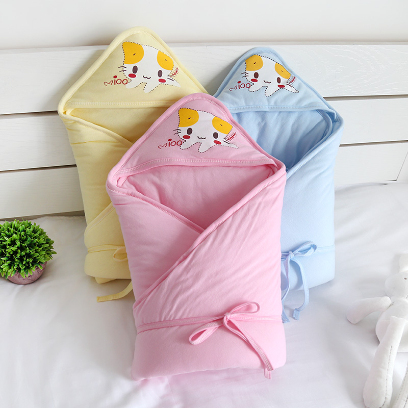 Autumn Winter Thickened Baby Baby Hug Quilt By Children Ultra Soft Cotton bag by Newborn Cuddle Blanket Out Sleeping Bag
