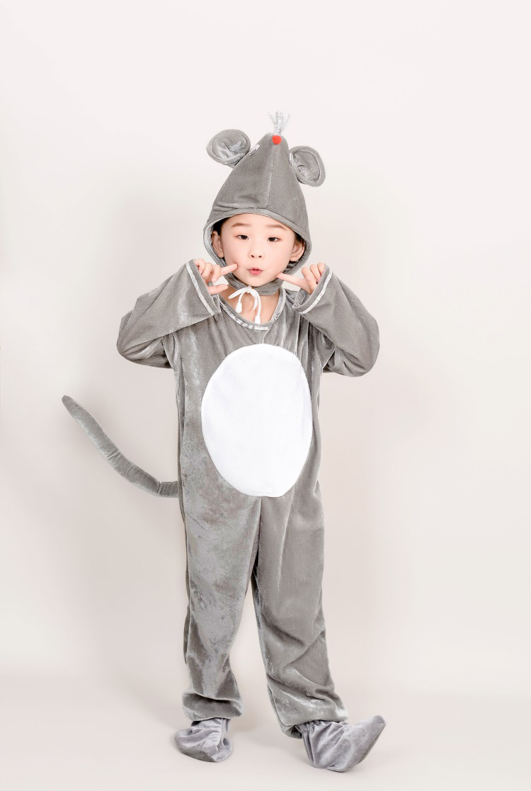 Mới của trẻ em nhảy hoạt hình động vật biểu diễn quần áo chuột nhỏ chuột và trang phục đêm chuột trang phục mèo và chuột trang phục biểu diễn