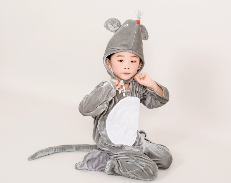 Mới của trẻ em nhảy hoạt hình động vật biểu diễn quần áo chuột nhỏ chuột và trang phục đêm chuột trang phục mèo và chuột trang phục biểu diễn