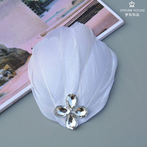 Baby Feather Clothes Ballet Swan Lake Show Headlines Exotic Ethnic Fairy Girls Dance Hair