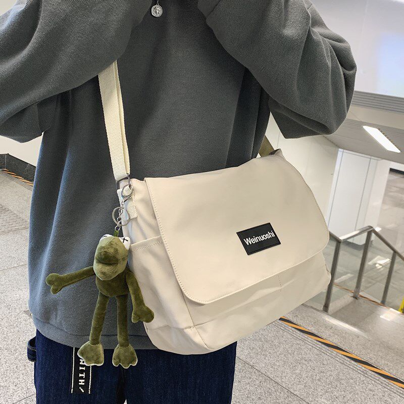 Day Department Skew Satchel men's large capacity Shoulder Bag Brief about 100 hitch student Single shoulder bag Sails Bag Satchel bag Inmailbag