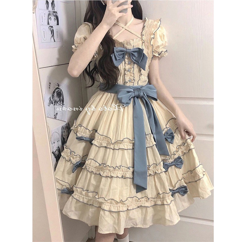 Lolita Summer OP Dress Princess Party Dress 2026