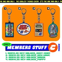 (Spot)Thence Korea ACRYLIC series collection American retro style decorative hanging chain