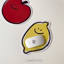 (Spot) SecondMorning Korea niche semmos lemon Apple sweet potato PVC mouse pad