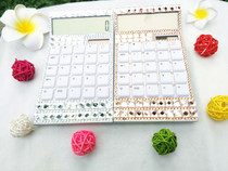New Korean cute rhinestone insert drill sticker calculator with drill calculator gift