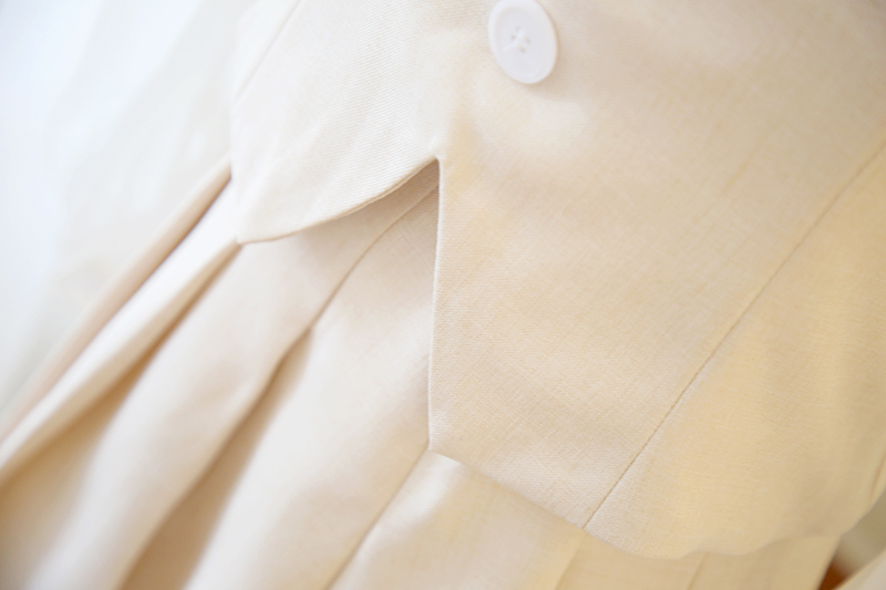 VK旗艦店 韓國學院風雪紡拼接百褶半身裙套裝長袖裙裝