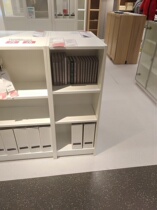 Domestic IKEA Bili bookshelf 40*28*106 white modern minimalist release storage rack IKEA