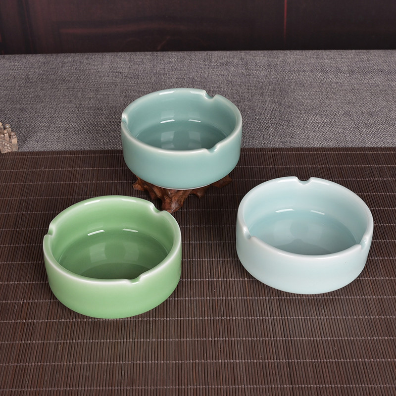 Boutique Ceramic Personality Ceramic Ceramic Household Living Room with Cigarette Creative Craft Gift