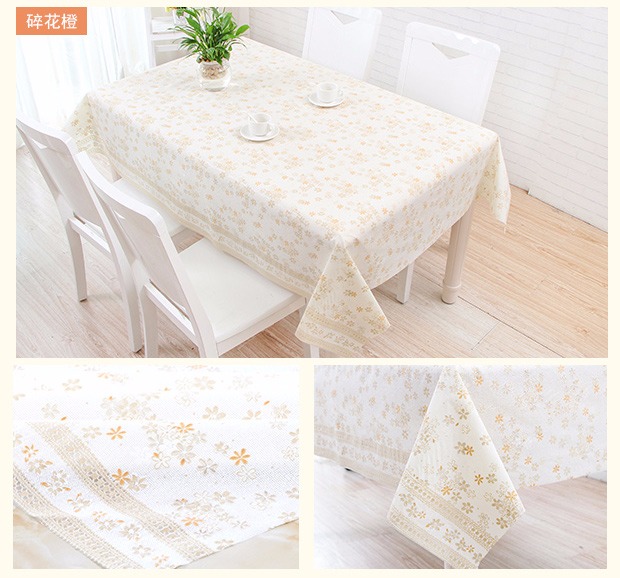 Vườn dày vuông vuông PVC khăn trải bàn không thấm nước và dầu chống nóng nhựa bàn cà phê nhỏ tươi bàn vải - Khăn trải bàn khăn trải bàn chống thấm nước