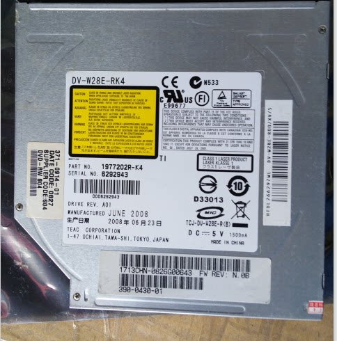 390-0430 371-0914 sun netra 240 server DVD player X7413A