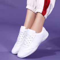 Square dance shoes aerobics shoes mens and womens aerobics workplace sports shoes broadcast gymnastics training competition special shoes