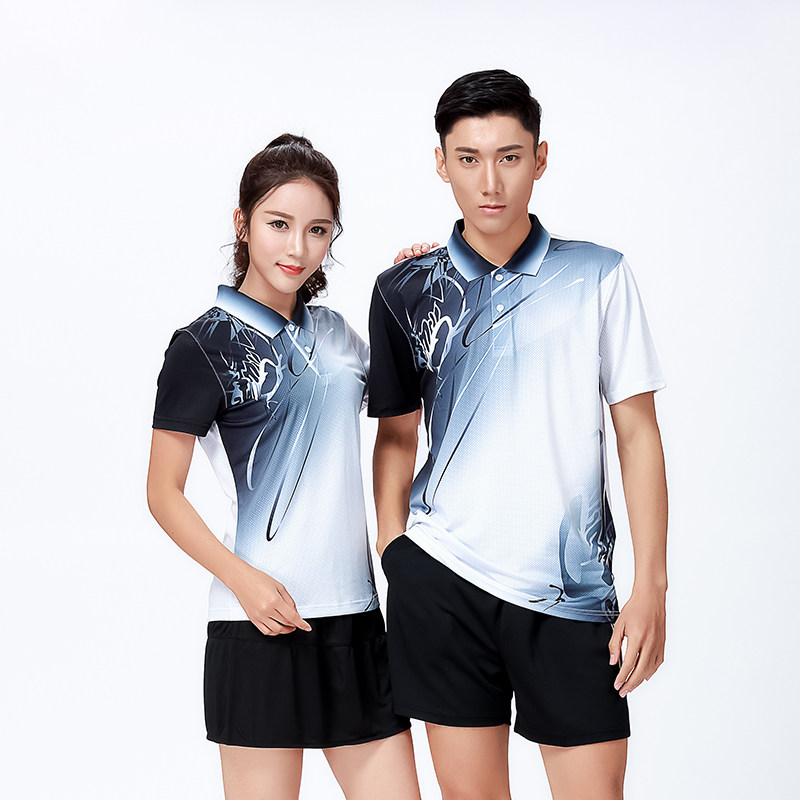 Summer short sleeve volleyball sport suit air volleyball match training dedicated team uniform for men and women's volleyball blouses print