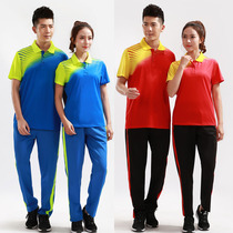 New badminton sportswear set men and women quick-drying badminton suit competition training suit leisure running sportswear