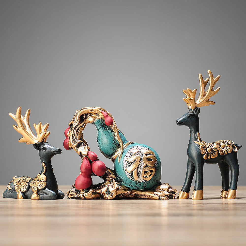 Ping An Deer Car Accessories Car Interior Accessories Light Luxury Men's Car Car Car Car Car Decoration Products