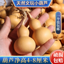 Natural gourd literary toy hand-twisted boutique collection of real mini fat pier faucet handle plate toy hanging ornaments